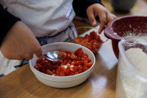 Internationale Küche: Tomaten mit Knoblauch