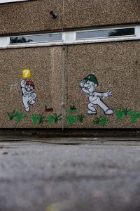 Streetart: Mario und Luigi sind fertig