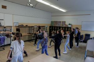 Musical: Tanzgruppe 2 beim Training